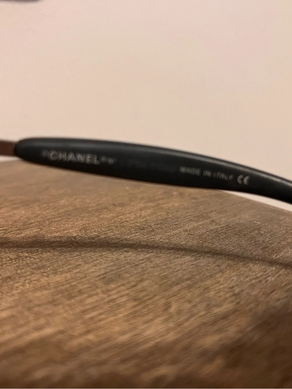 Y2K CHANEL Iconic 4009 Rimless Sunglasses in Silver with Brown Gradient Lenses